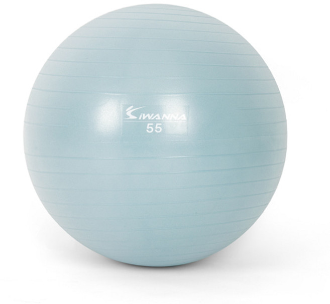 아 아이워너 안티버스트 짐볼55cm 스트레칭 필라테스기구, 더스티블루