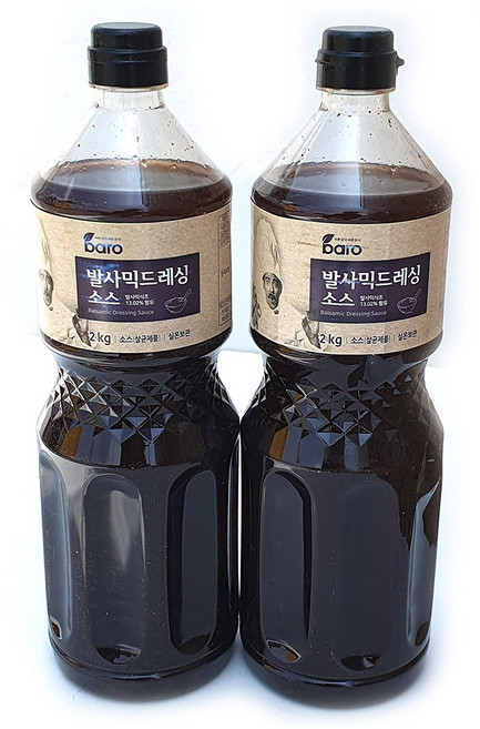 바로 발사믹 드레싱 소스, 2개, 2kg