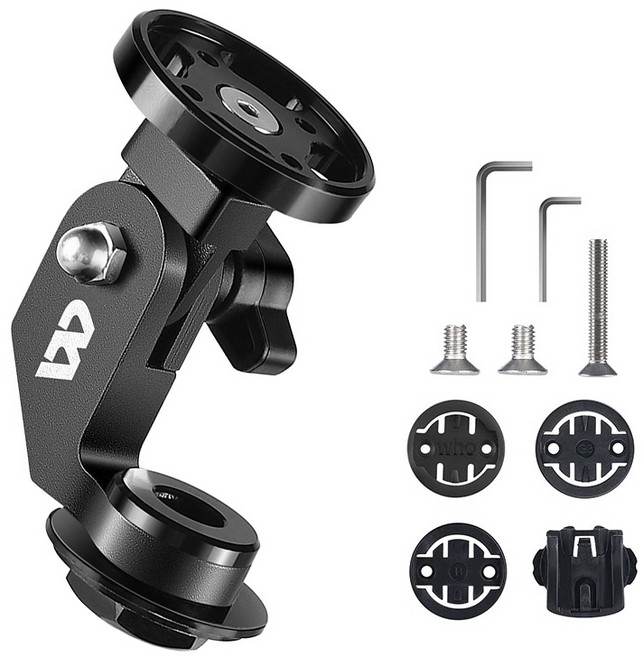 시그니처베이지 가민 캣아이 브라이튼 와후 고프로 멀티 마운트 스템 브라켓 YPZ380, 1개, 스템 장착형