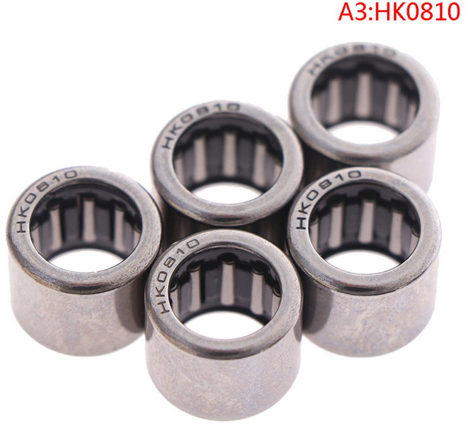 HK 시리즈 베어링 그려진 컵 니들 롤러 베어링 HK0609 HK0709 HK0810 HK0608 HK0306 HK0509 HK0408 HK0808 5, A3HK0810, 1개