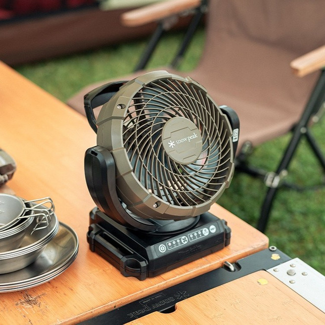 스노우피크 마끼다 필드팬 서큘레이터 MKT-102 캠핑용 선풍기