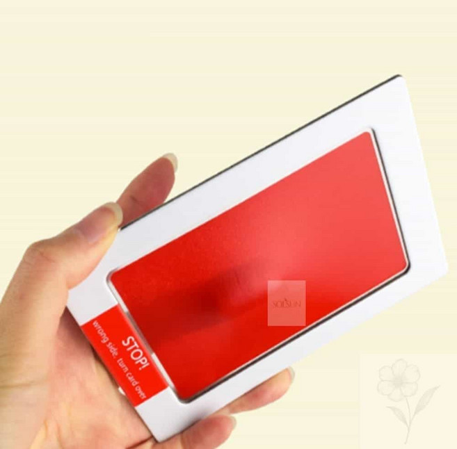 너블룸 발도장 스탬프 네모도장, 검