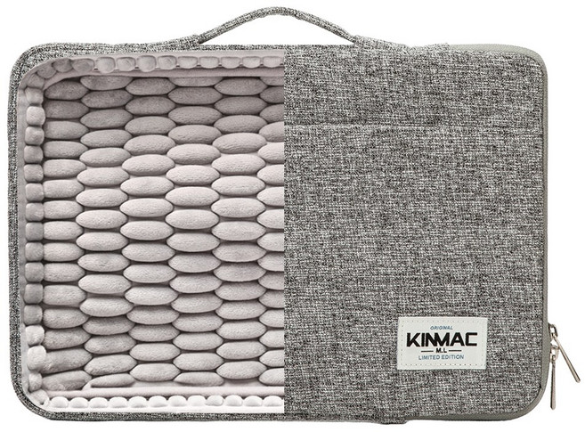 킨맥 360쉴드 노트북파우치, 트위드그레이, 1개