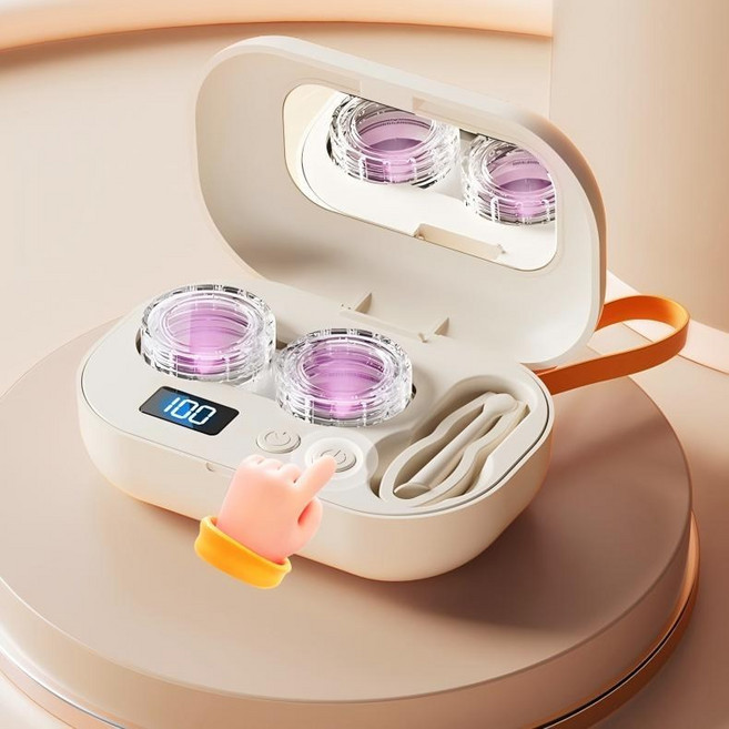스타일닥터 무선 초음파 스마트 렌즈세척기 음파 진동, 1개, 업그레이드 모델
