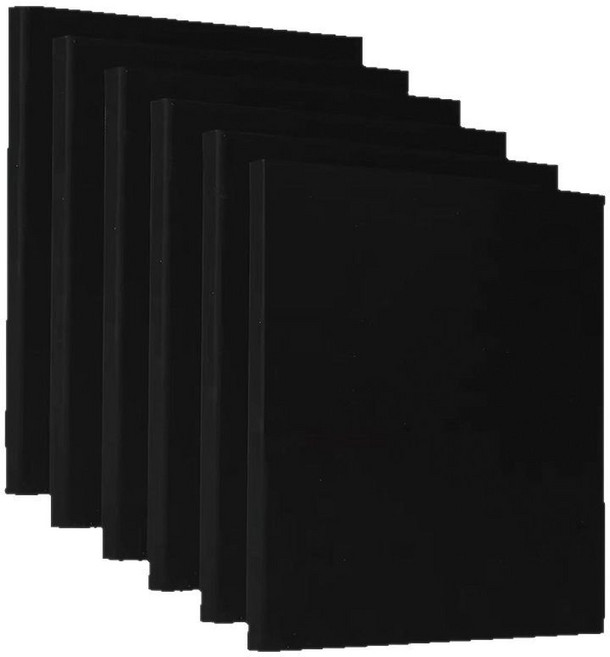 블랙 캔버스 프레임, 20*20cm  8개