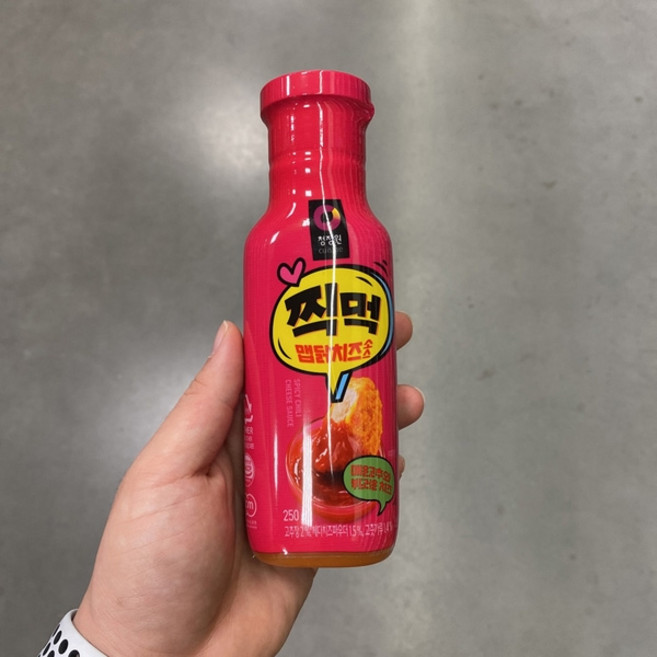 청정원 찍먹 맵닭치즈소스, 250g, 1개
