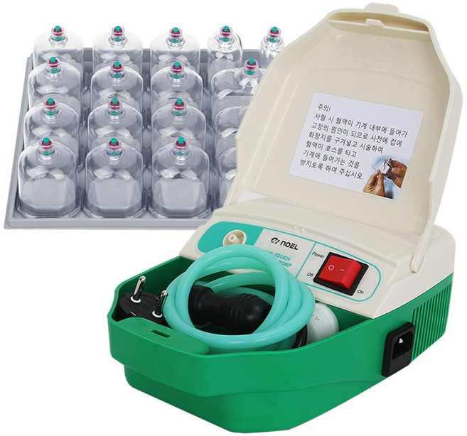 노엘, 전동식 부항기 세트, 1개