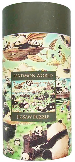 TAIWANG 台旺文創 拼圖 Set 1000片 50x75公分, 熊貓的世界 多色, 1盒