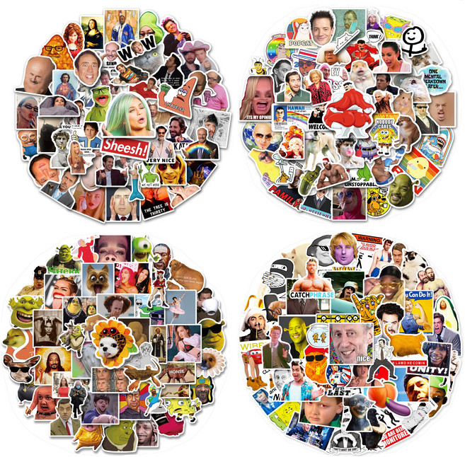 밈 스티커 모음 웃긴 유명 짤 노트북 다꾸 스티커 A형