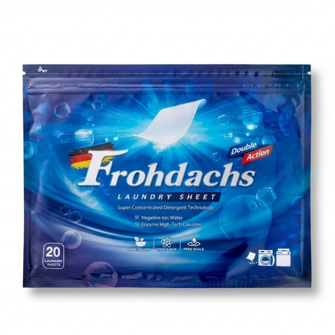 프로닥스 고농축 더블액션 클린코튼향 시트세제, 20매, 5세트