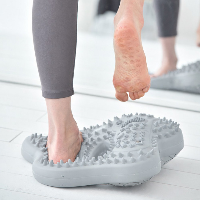 [굿프렌드]굿핏 밸런스킹 가정용 에어 지압 스텝퍼 무소음 홈트 유산소 운동기구, 그레이