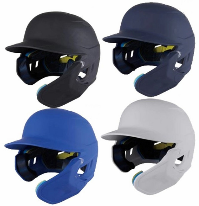 해외 구매대행 Rawlings 롤링스 야구 마하 어저스트 시합 무광 헬멧 4컬러 MA07S 일본발송, 우타자용, 무광 블랙