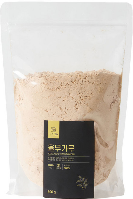 느으림 건강하게 두번 볶은 국내제조 율무가루, 1개, 500g