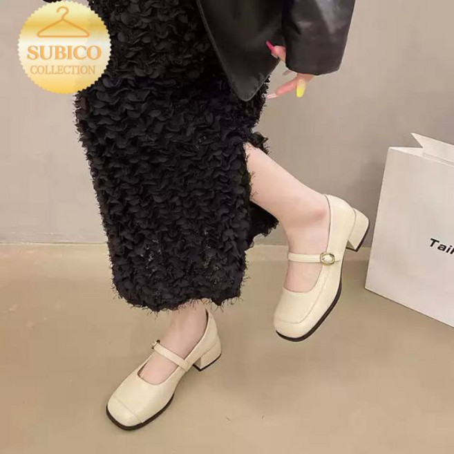 손해보기싫어서 신민아 구두 신발 메리제인 슈즈 여자 힐 차정원 정소민 미들힐 키높이