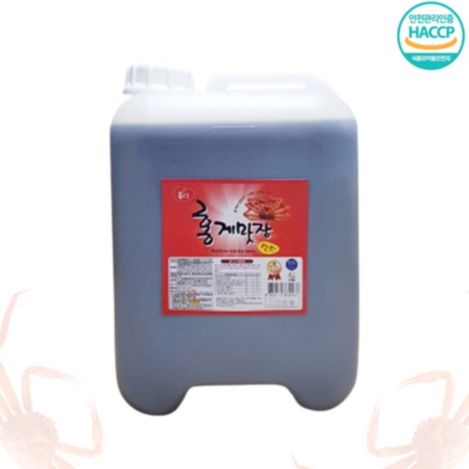 [BJMarket] 동해 홍게간장 레드 말통12L 홍게간장.12L간장