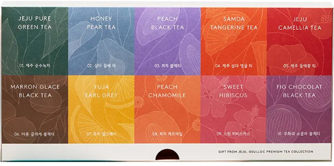 오설록 프리미엄 티 컬렉션 10종, 1세트