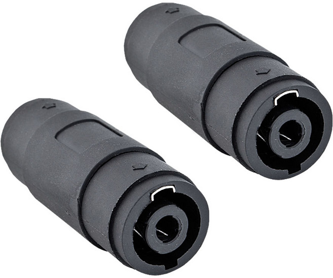 스피콘 연결젠더 스피커케이블연장 커넥터 잭 2개, spconex2