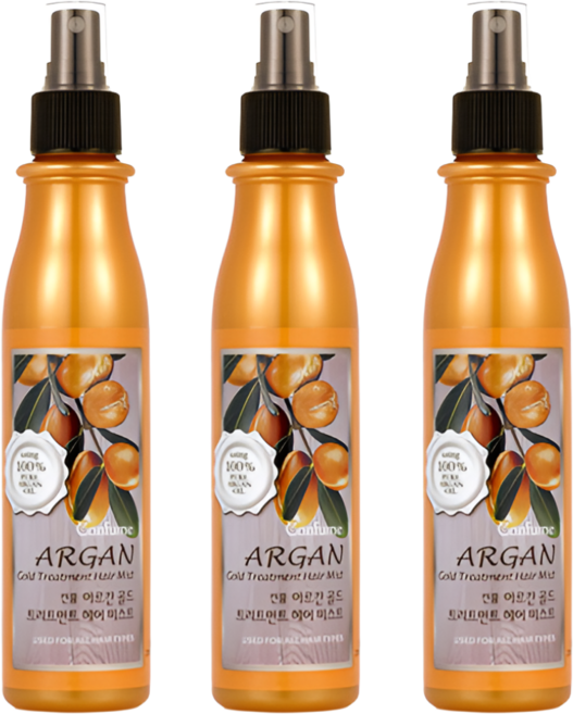 컨퓸 아르간 트리트먼트 골드 헤어미스트, 200ml, 3개