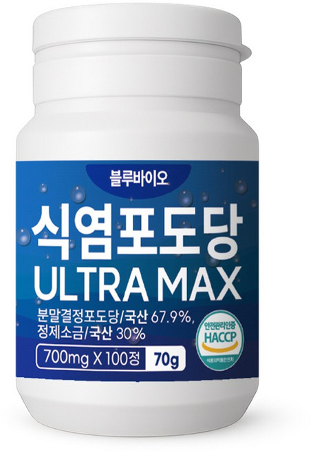 블루바이오 식염포도당 ULTRA MAX, 1개, 100정