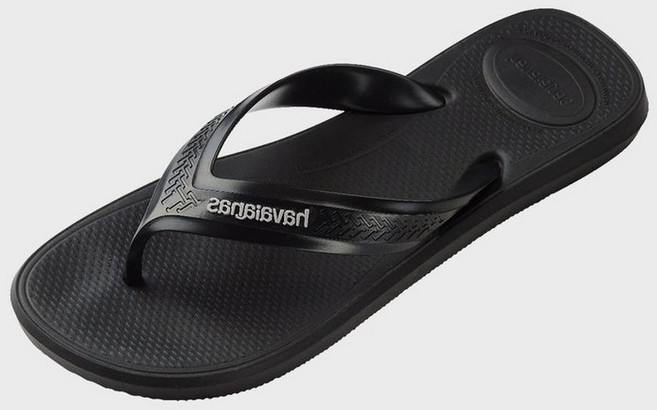 하바이아나스 HAVAIANAS 탑 맥스 컴포트 플립플랍 Black