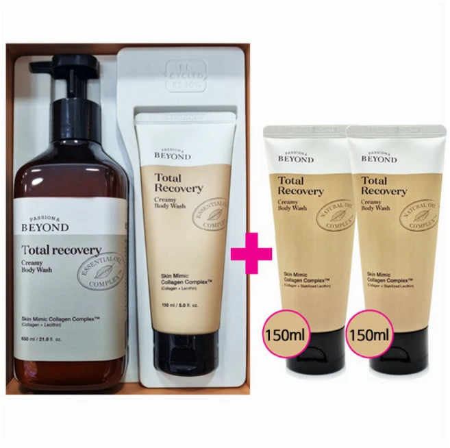 비욘드 토탈 리커버리 크리미 바디워시 + 기획+ 2, 650ml, 1개 - 쿠팡