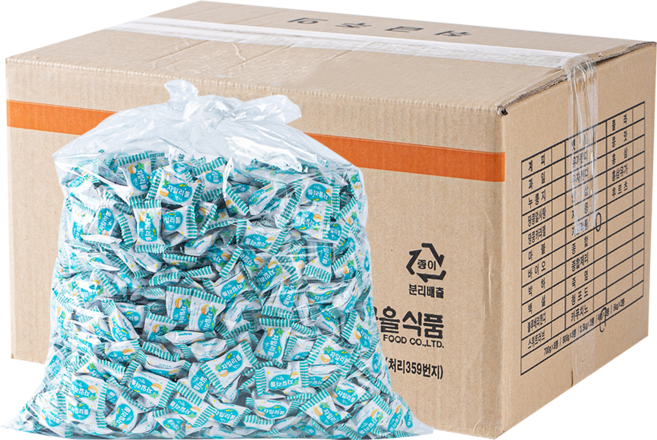 유노이아 맛고을 자일리톨캔디 4kg, 1개