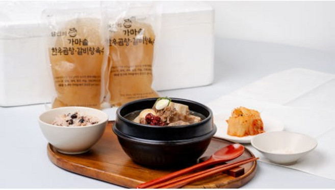 한우 갈비탕 포장판매 6입 프리미엄 간편음식 [원산지:국산(제주특별자치도 제주시)], 6개, 720g