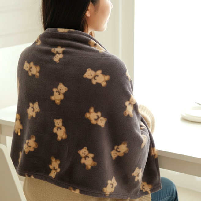 보들이 고밀도 극세사 담요 블랭킷