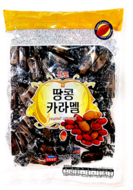 땅콩 카라멜 600g, 1개