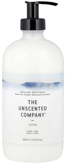 The Unscented Company 로션 핸즈 + 바디 무향 500ml(16.8액량 온스) - 쿠팡