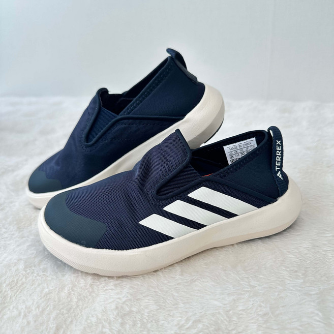 아디다스 키즈 운동화 테렉스 보트 슬립온 아동용 끈없는 가벼운 신발