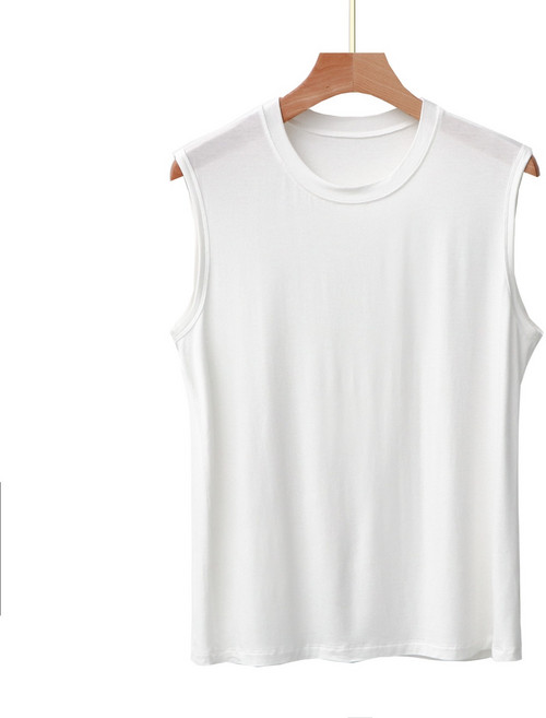 여성 빅사이즈 모달 민소매 나시 티셔츠 2XL~4XL DQ-3318