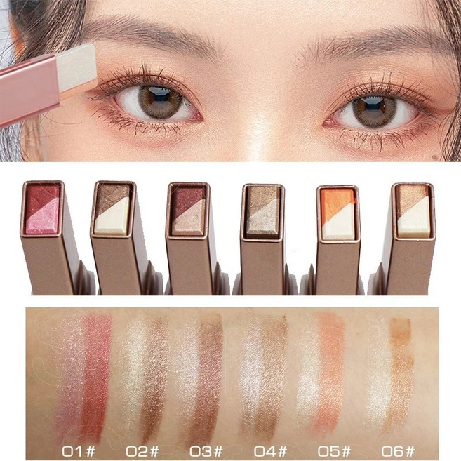 컬러링 스틱 아이섀도우 샤이닝 아이섀도우 블링블링 아이스틱 01#+02#+03#+04#+05#+06# 6종세트, 1개, 01#+02#+03#+04#+05#+06#(1세트) - 쿠팡