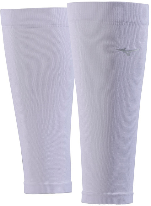 미즈노 종아리 보호대 (2개 1세트) 슬리브, 화이트, 1개