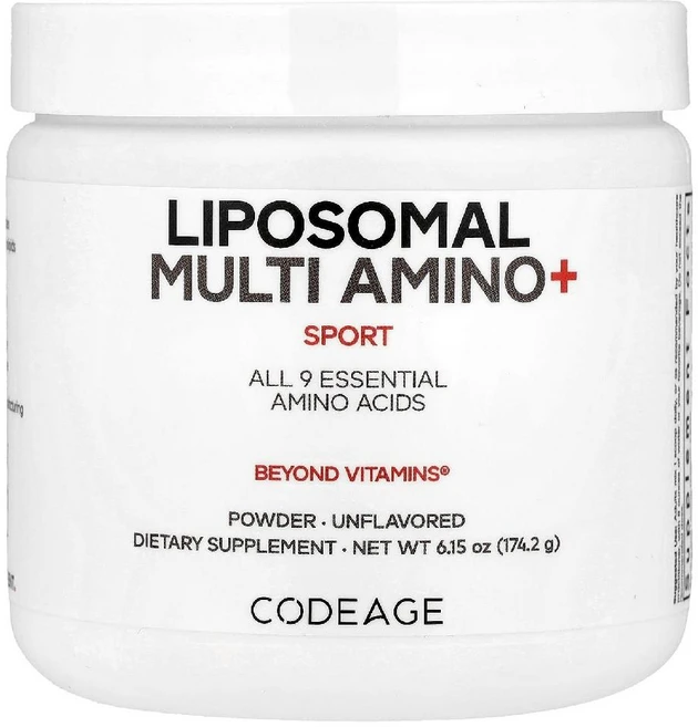 코드에이지 리포좀 멀티 아미노+ 분말 필수 아미노산 9종 모두 함유 무맛 174.2g - 쿠팡
