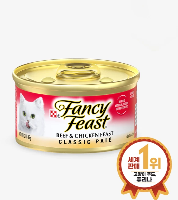 팬시피스트 비프&치킨 85g x 12개, 닭+소 - 쿠팡