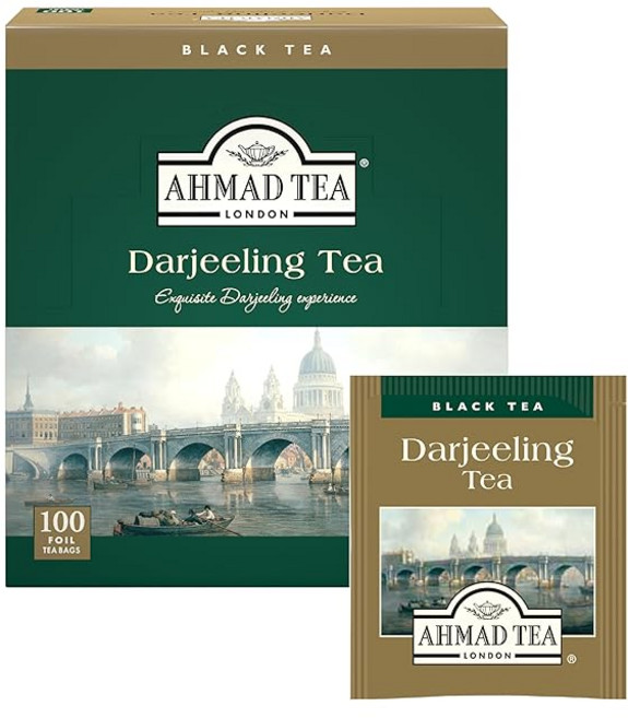 아마드 티 홍차 티백 다지린 100봉투 AHMAD TEA 영국 브랜드 개포장 대용량