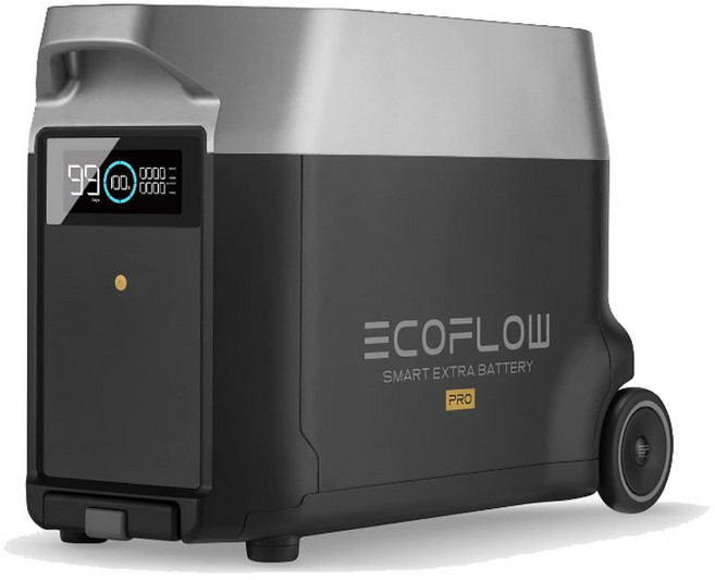 에코플로우 델타 프로 전용 리튬인산철 파워뱅크 확장배터리 3600Wh, 1개
