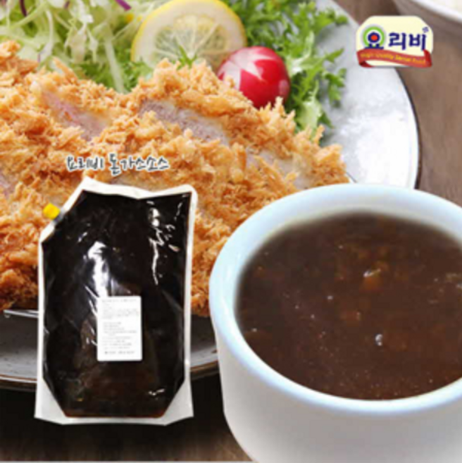 (찍어먹는) 요리비 일식돈까스소스 2kg, 1개