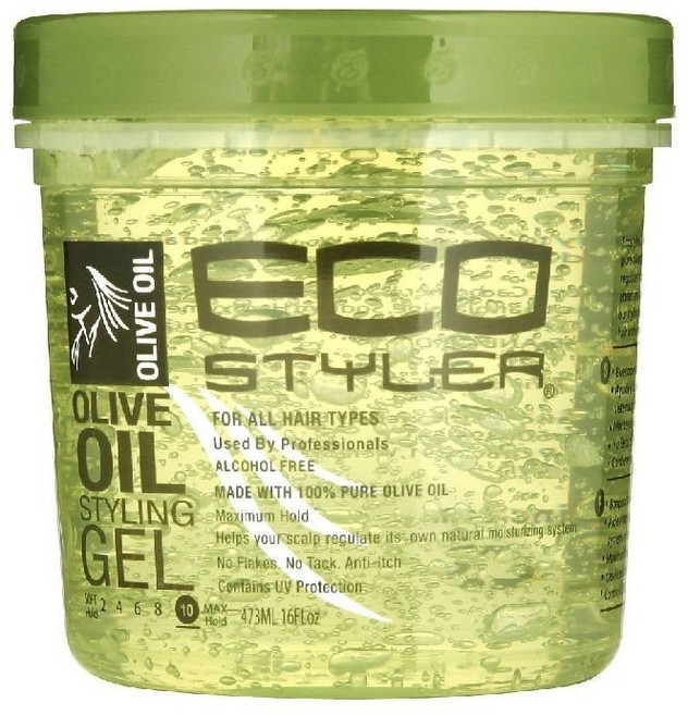 에코스타일러 프로페셔널 스타일링 젤 올리브 오일, 473ml, 1개