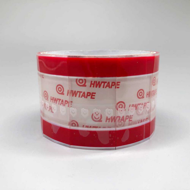 스티커 음료 컵뚜껑 밀봉된 스티커씰 테이프 누수방지, 1개, 레드26mm너비(460개)5개구매시1개무료