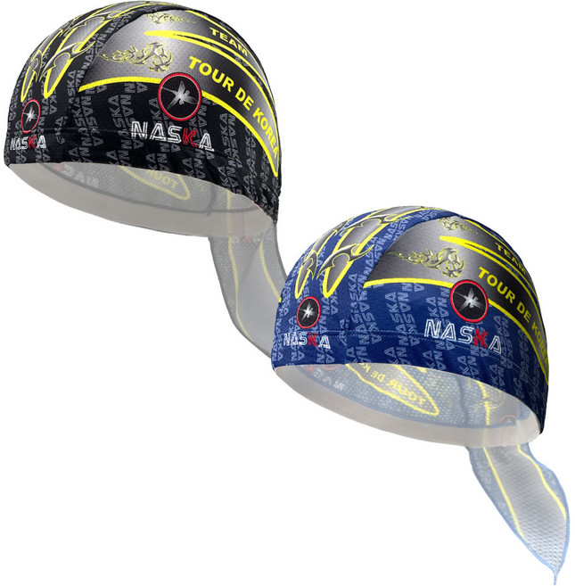 1+1 국산 나스카 바이크 후드 자전거 모자 쪽모자 스컬캡 쿨 두건, 블랙+네이비, 1세트