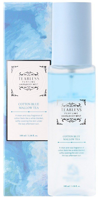티블레스 퍼퓸 헤어 앤 바디미스트 블루멜로우티 코튼향, 1개, 100ml