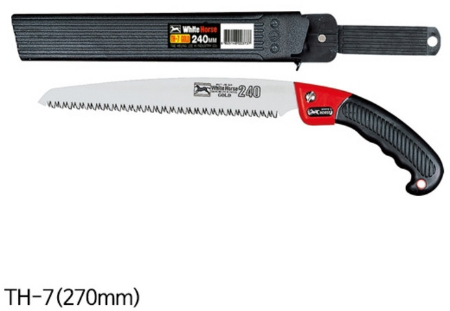 백마 전정톱 TH-7(270) 270mm 전지톱 조경, 1개