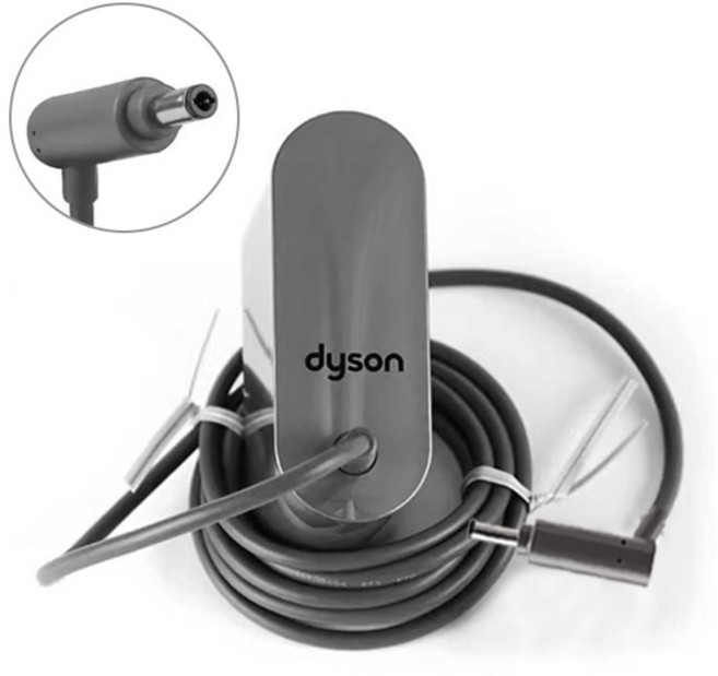 정품 다이슨 청소기 충전기 V6 V8 V7 SV10 SV11 도킹스테이션 Dyson 충전 어댑터, 1개, 205720-07