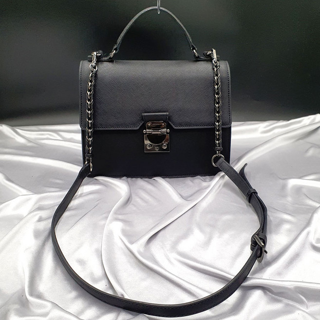 러브캣 사각 가죽 체인 토트백 숄더백 크로스백 가방 은피아노