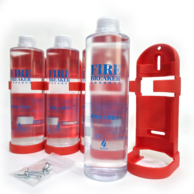 던지는 소화기 투척용 액체 강화액 투척식 소화기, 4개 구매 권장, 1개, 600ml