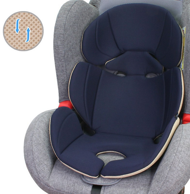 오토팬시 유모차 카시트 바운서 라이너 듀얼 이너시트 유아승용물 쿠션세트 신생아패드, 2.기본형 이너시트 네이비블루, 1개