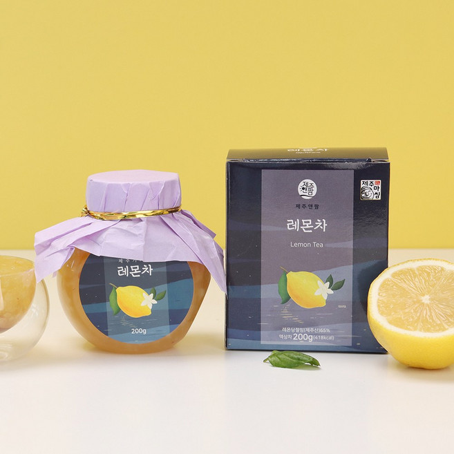 제주 레몬청 레몬차 200g 답례품, 제주 레몬차 200g, 1개, 1개입