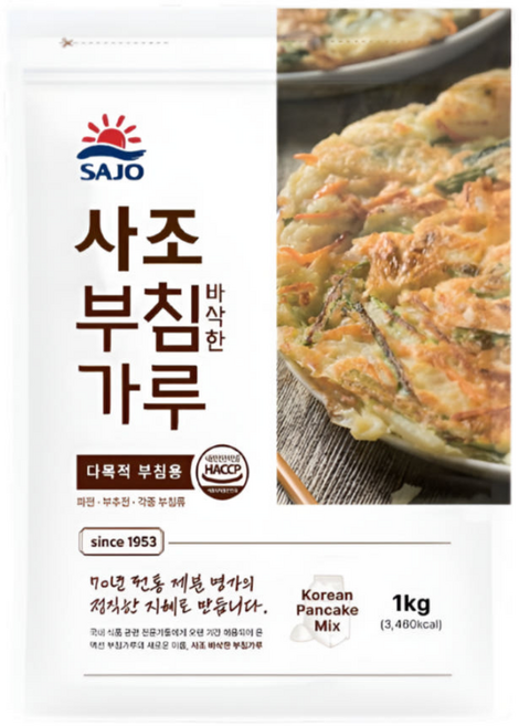 사조 바삭한 부침가루, 3개, 1kg